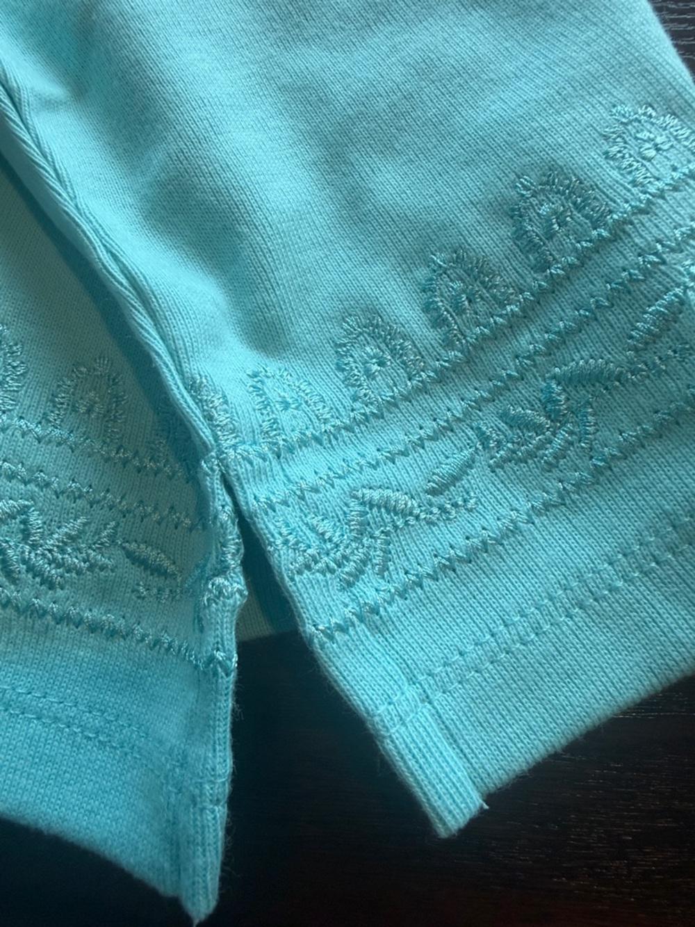 Light Aqua Women's Tunic Top - QVC - Picture 7 of 12